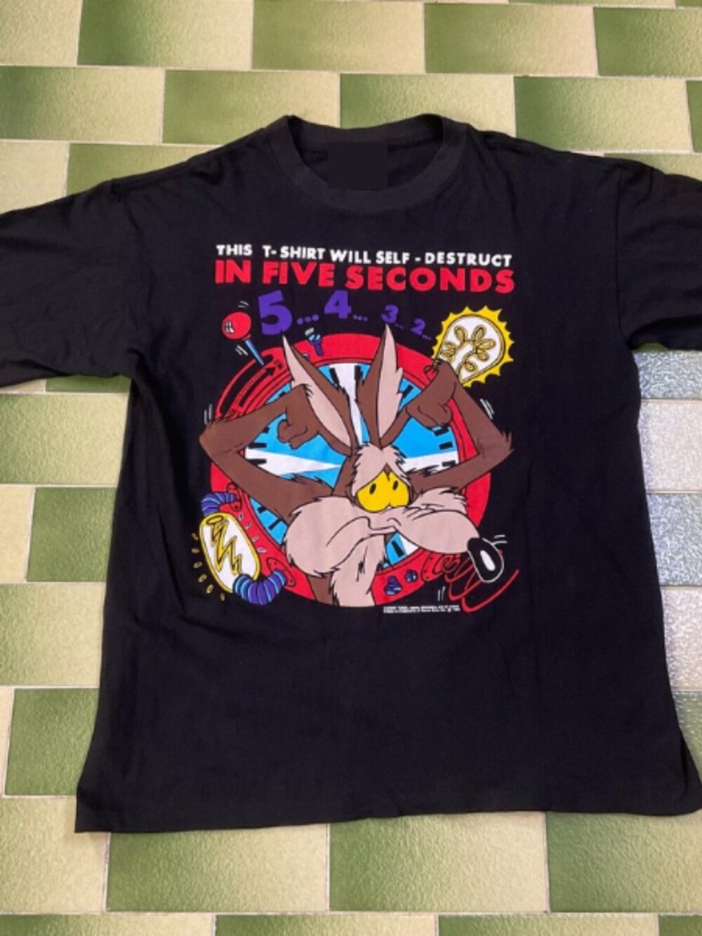 1992 Warner Bros Wile E Coyote T-Shirt